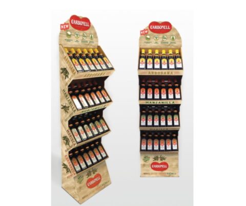 Expositores para tienda que impulsan la visibilidad de tus productos Expositores de cartón